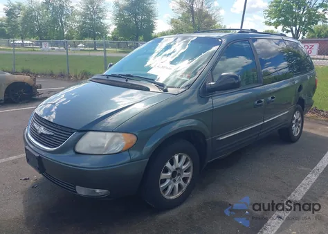 2003 Chrysler Town & Country Lxi из США, поврежденный, VIN 2C4GP54L03R121259